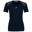 Ženska majica Head  Club 22 Tech T-Shirt Women Dark Blue  M