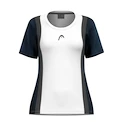 Ženska majica Head  CLUB 25 TECH T-Shirt Women Navy/White