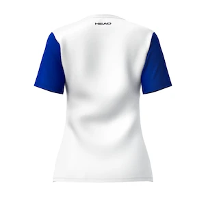 Ženska majica Head  CLUB 25 TECH T-Shirt Women Royal/White