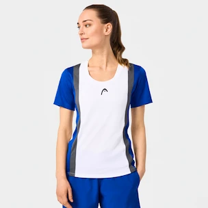 Ženska majica Head  CLUB 25 TECH T-Shirt Women Royal/White
