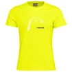 Ženska majica Head  Club Lara T-Shirt Women Yellow