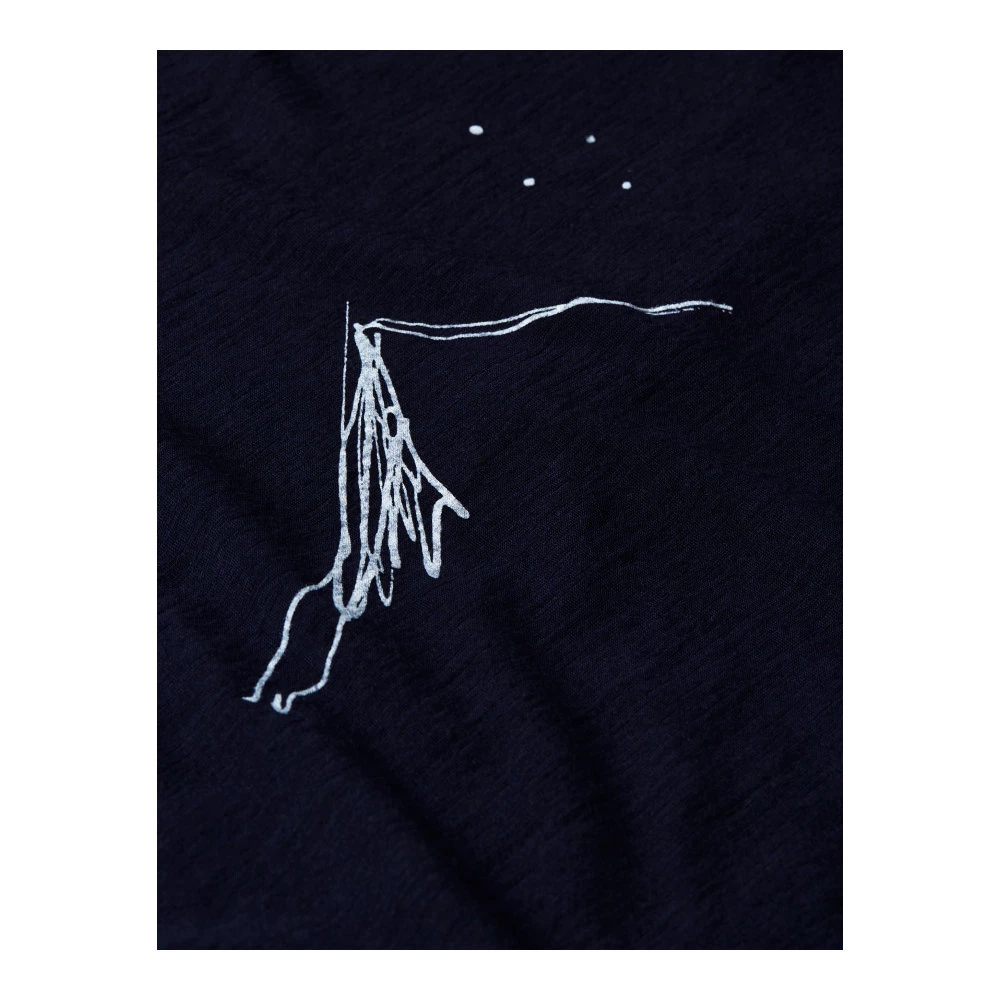 Ženska majica Icebreaker Merino 150 Tech Lite SS T South Const Midnight Navy