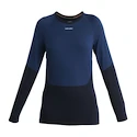 Ženska majica Icebreaker Merino 200 Sonebula LS Crewe Mid Navy/Royal Navy/Snow/Cb  XL