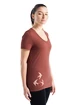 Ženska majica Icebreaker  Tech Lite II SS Scoop Tee Shapes Grape