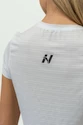 Ženska majica Nebbia  FIT Activewear T-Shirt “Airy” with Reflective Logo 438 white