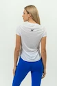 Ženska majica Nebbia  FIT Activewear T-Shirt “Airy” with Reflective Logo 438 white