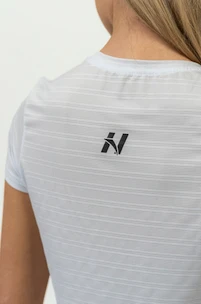 Ženska majica Nebbia  FIT Activewear T-Shirt “Airy” with Reflective Logo 438 white