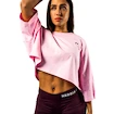 Ženska majica Nebbia STRONG BEAUTY Oversized Cropped Tee JUST FLOW 431 pink