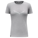 Ženska majica Salewa  Solidlogo Dri-release Heather grey
