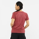 Ženska majica Salomon  Cross Rebel SS Tee Earth Red