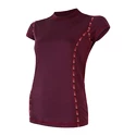 Ženska majica Sensor  Merino Air Port Red