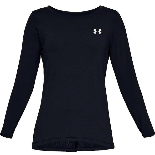 Ženska majica Under Armour HeatGear Long Sleeve Black  XS