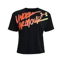 Ženska majica Under Armour  Live Chroma Graphic Tee-BLK