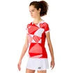 Ženska majica Yonex  Women's Crew Neck Shirt 20850 Tango Red