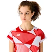 Ženska majica Yonex  Women's Crew Neck Shirt 20850 Tango Red