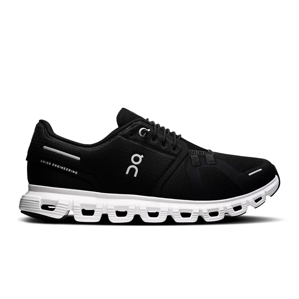 Ženska obutev za prosti čas On Cloud 6 Black/White