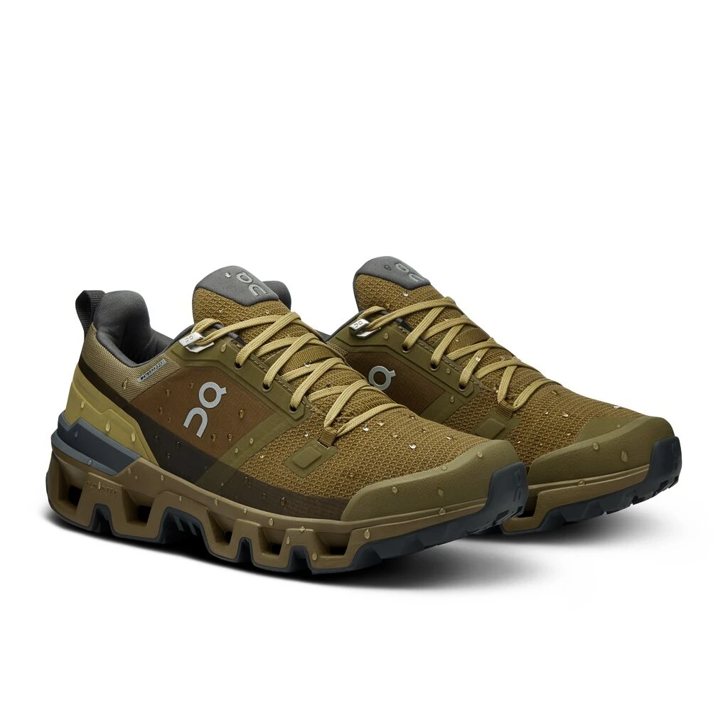 Ženska obutev za prosti čas On Cloudwander Waterproof Hunter/Safari