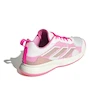 Ženska obutev za tenis adidas  Avaflash Low White/Pink
