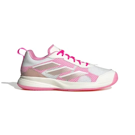 Ženska obutev za tenis adidas Avaflash Low White/Pink