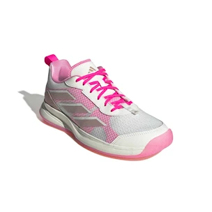 Ženska obutev za tenis adidas  Avaflash Low White/Pink