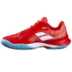 Ženska obutev za tenis Babolat Jet Mach 3 AC Women Fiesta Red