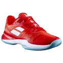 Ženska obutev za tenis Babolat Jet Mach 3 AC Women Fiesta Red