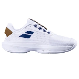 Ženska obutev za tenis Babolat Jet Tere 2 AC Wimbledon Women White/Blue Navy