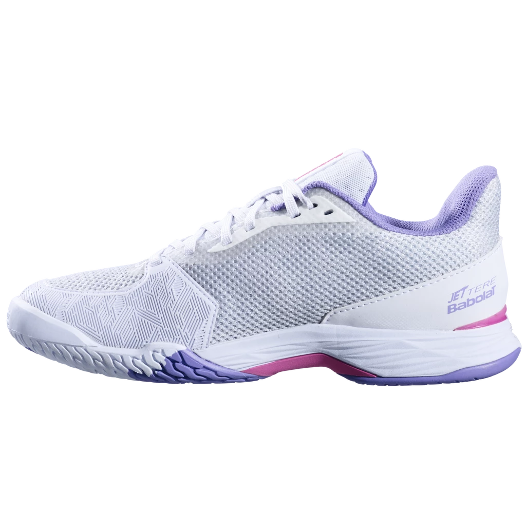 Ženska obutev za tenis Babolat Jet Tere All Court Women White/Lavender