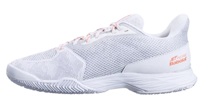 Ženska obutev za tenis Babolat Jet Tere Clay White/Living Coral  EUR 40