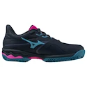 Ženska obutev za tenis Mizuno Wave Exceed Light 2 W Padel Midnight Navy/Fuchsia Purple  EUR 38