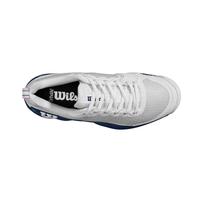 Ženska obutev za tenis Wilson Rush Pro 4.5 Clay W White/Ensign Blue