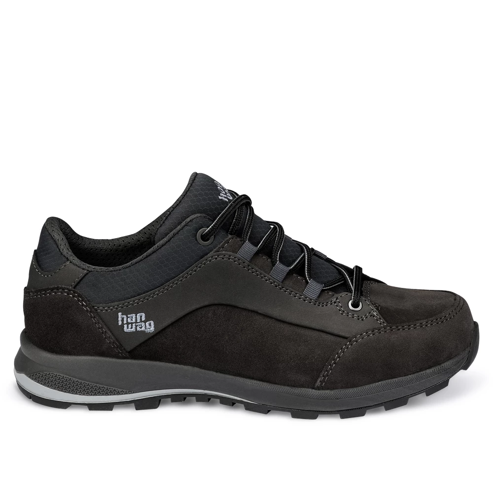 Ženska obutev za uporabo na prostem Hanwag Banks Low  Bunion Lady GTX Asphalt/Mint