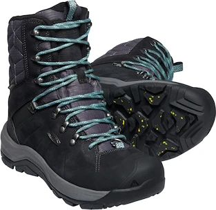 Ženska obutev za uporabo na prostem Keen  REVEL IV HIGH POLAR WOMEN black/north atlantic  US 10