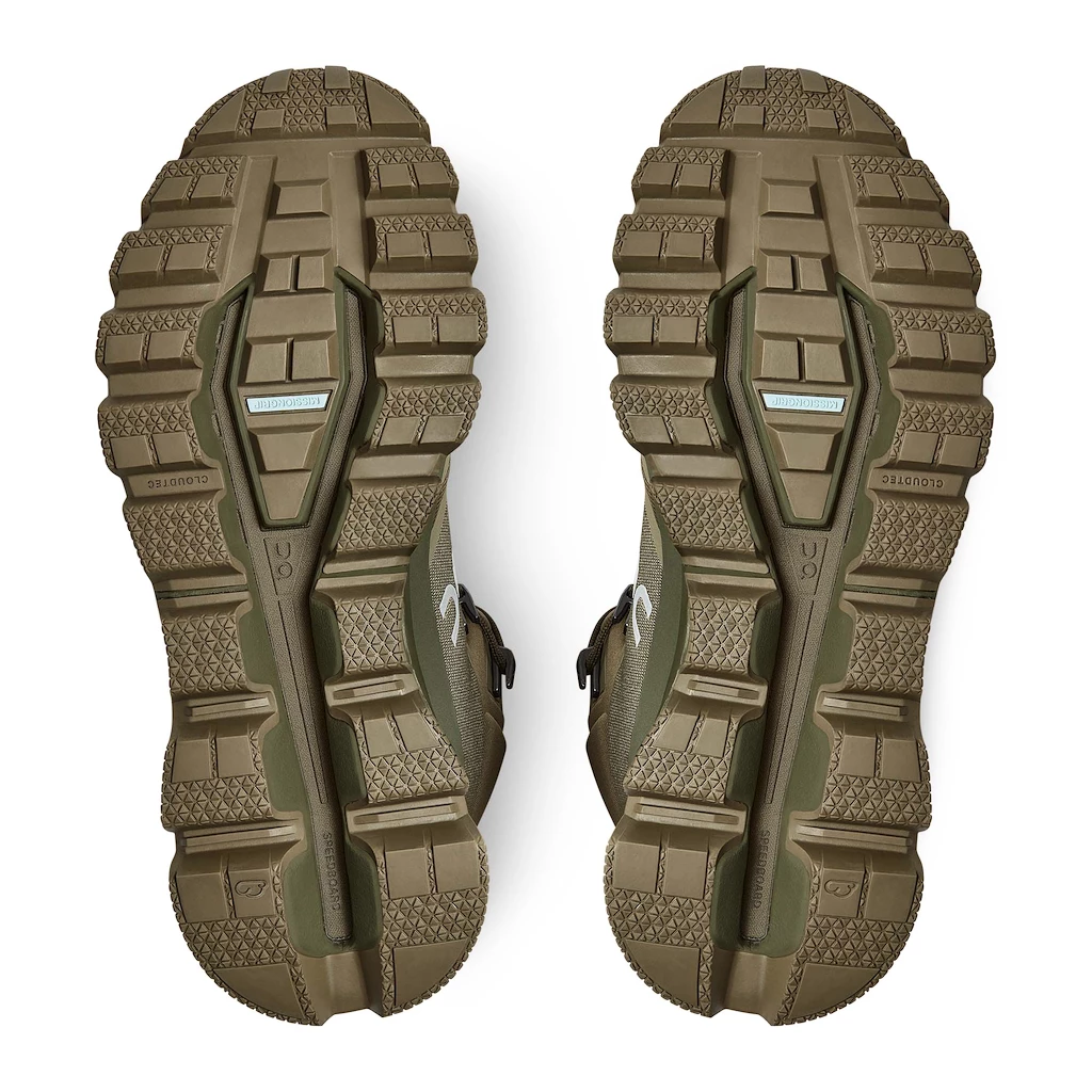Ženska obutev za uporabo na prostem On Cloudrock Waterproof Olive/Reed