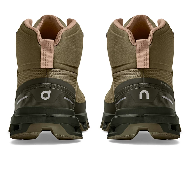 Ženska obutev za uporabo na prostem On Cloudrock Waterproof Olive/Reed