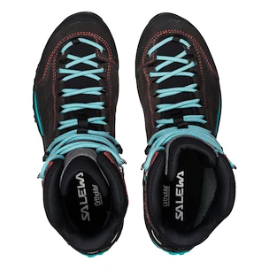 Ženska obutev za uporabo na prostem Salewa WS MTN Trainer Mid GTX Magnet/Viridian Green  UK 8