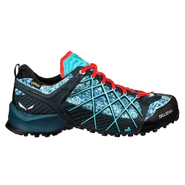 Ženska obutev za uporabo na prostem Salewa WS Wildfire GTX Blue Poseidon/Capri