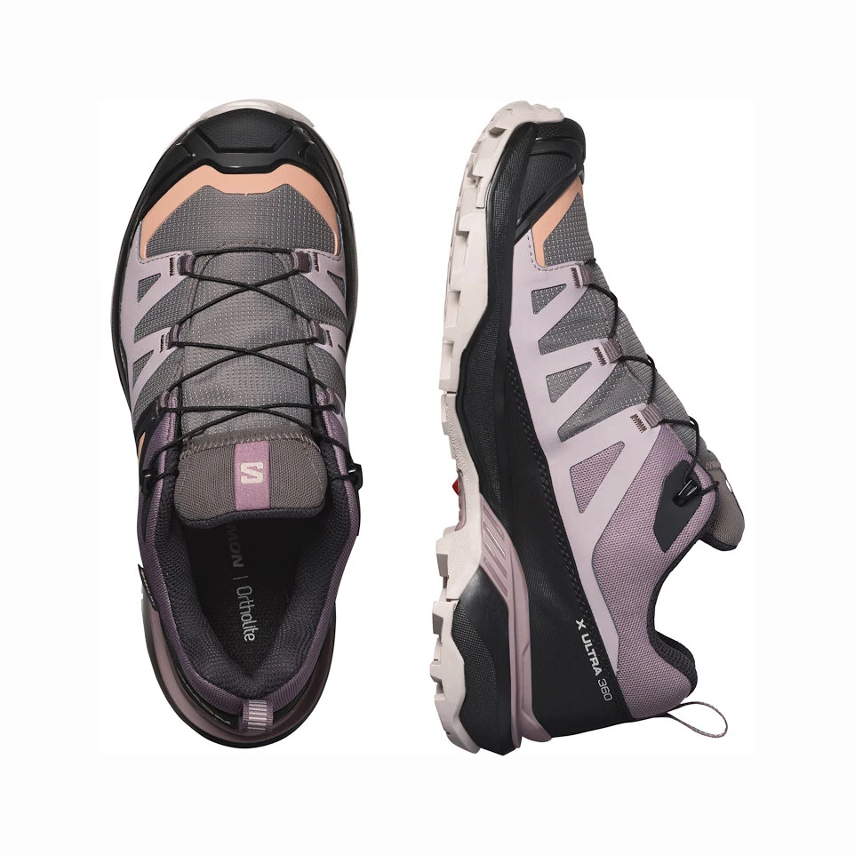 Ženska obutev za uporabo na prostem Salomon X Ultra 360 Gore-Tex Plum Kitten/Phantom/Cork