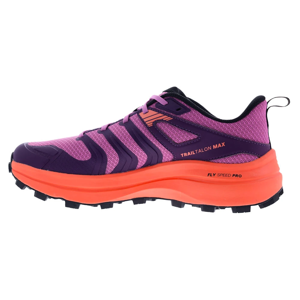 Ženska tekaška obutev Inov-8 TrailTalon Max (W) Purple/Coral