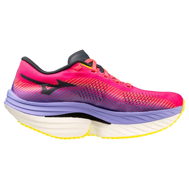 Ženska tekaška obutev Mizuno Pro High-Vis Pink/Ombre Blue/Purple Punch