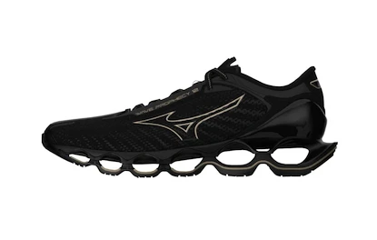 Ženska tekaška obutev Mizuno Wave Prophecy 12 Black/GE Gold  UK 5,5