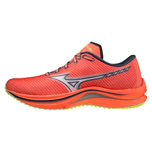 Ženska tekaška obutev Mizuno Wave Rebellion Neon Flame/White  UK 5