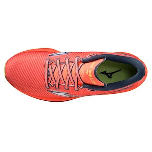 Ženska tekaška obutev Mizuno Wave Rebellion Neon Flame/White  UK 5