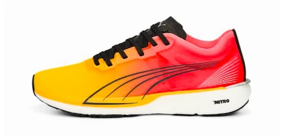 Ženska tekaška obutev Puma Liberate Nitro Fireglow Sun Stream  EUR 37,5