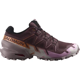 Ženska tekaška obutev Salomon 6 Catawba Grape / Papaya / Deauville Mauve