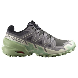 Ženska tekaška obutev Salomon Speedcross 6 Castlerock/Vanilla Ice/Smoke Green