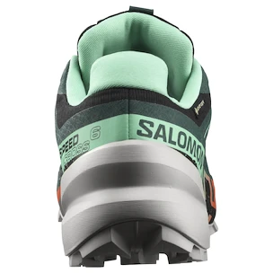 Ženska tekaška obutev Salomon Speedcross 6 Gore-Tex Black/Electric Green/Cherry Tomato