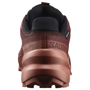 Ženska tekaška obutev Salomon Speedcross 6 Gore-Tex Rum Raisin/Barn Red/Canyon Clay
