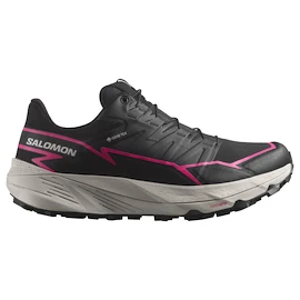 Ženska tekaška obutev Salomon Thundercross Gore-Tex Black/Black/Pink Glo