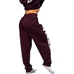 Ženska trenirka Nebbia Loose-Fit Baggy Pants BOYFRIEND STYLE 432 dark red